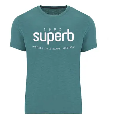 Superb 1982 SPRBCA-2203-VERDE men's T shirt in Green