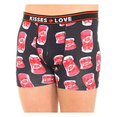 Kisses&Love KLB5-10002 men's Boxers in Multicolour