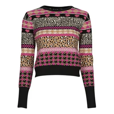 Desigual ASPEN women's Sweater in Multicolour