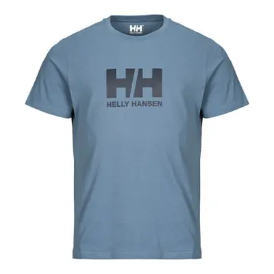 Helly Hansen HH LOGO T-SHIRT 3.0 men's T shirt in Blue