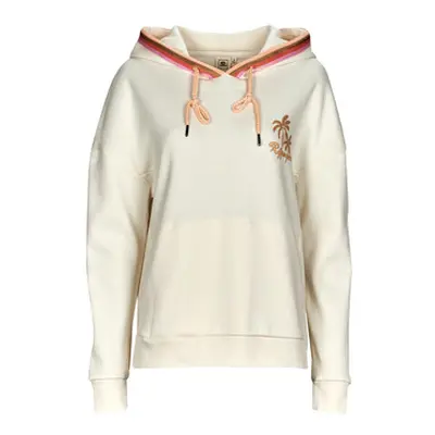 Rip Curl LINOCA HOODED FLEECE women's Sweatshirt in White