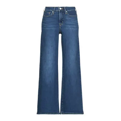 Levis 318 SHAPING WIDE LEG women's Flare / wide jeans in Blue