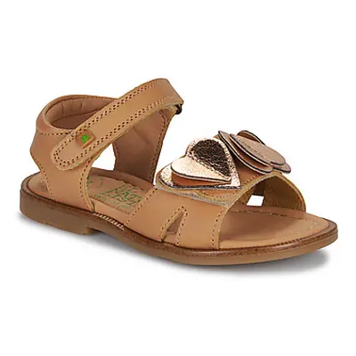 El Naturalista 16298-CUERO girls's Children's Sandals in Brown