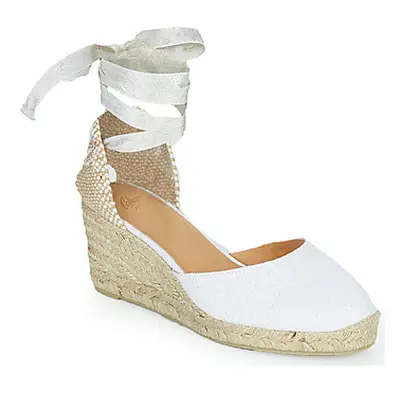 Castaner Carina women's Espadrilles / Casual Shoes in White