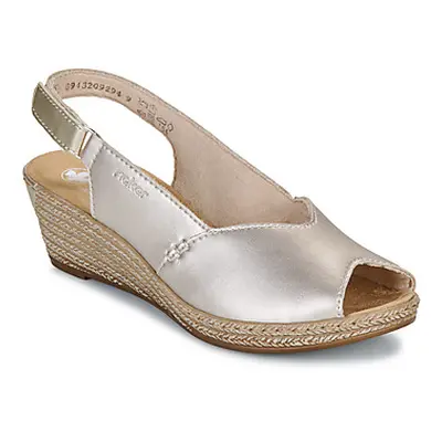 Rieker - women's Sandals in Silver