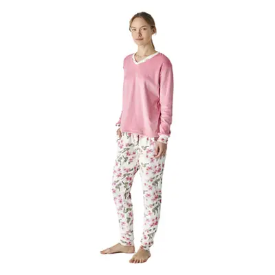 J&j Brothers JJB4-EP0301 women's Sleepsuits in Pink