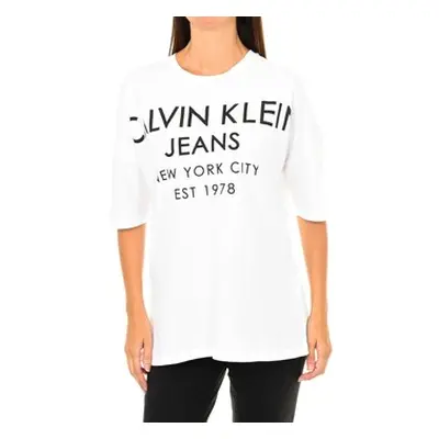 Calvin Klein Jeans J20J204632-112 women's T shirt in White