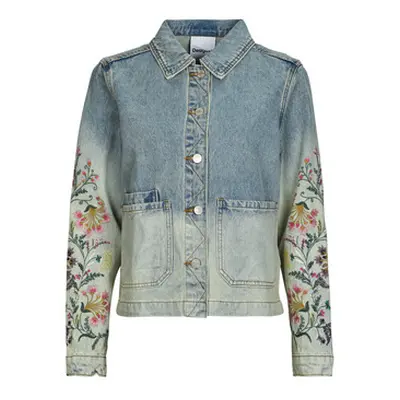 Desigual HOUSTON women's Denim jacket in Blue