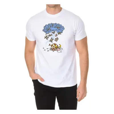 Kukuxumusu ZURRUNBILO-WHITE men's T shirt in White