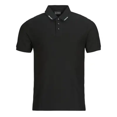 Emporio Armani POLO SHIRT EM001081 men's Polo shirt in Black