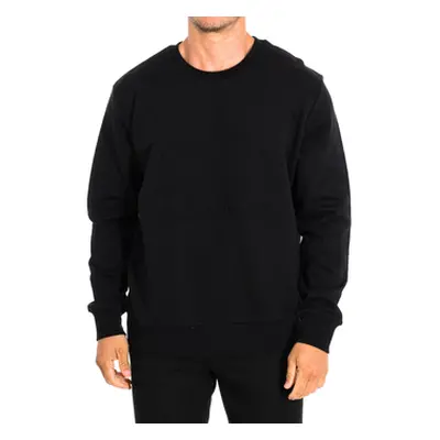 La Martina TMF003-FP221-09999 men's Sweatshirt in Black