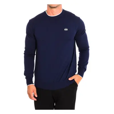 La Martina RMS001-XC008-07017 men's Sweatshirt in Marine