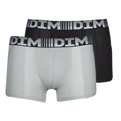 DIM COTON 3D FLEX X2 men's Boxer shorts in Multicolour