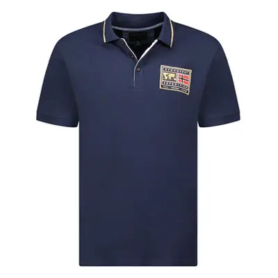 Geographical Norway SY1308HGN-Navy men's Polo shirt in Marine