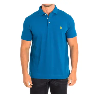 U.S Polo Assn. 61462-239 men's Polo shirt in Blue