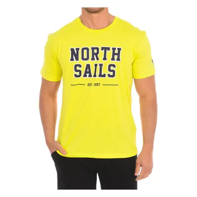 North Sails 9024060-470 men's T shirt in Yellow