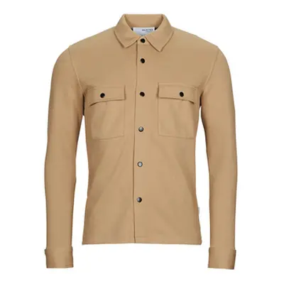 Selected SLHJACKIE SWEAT JACKET men's Jacket in Beige