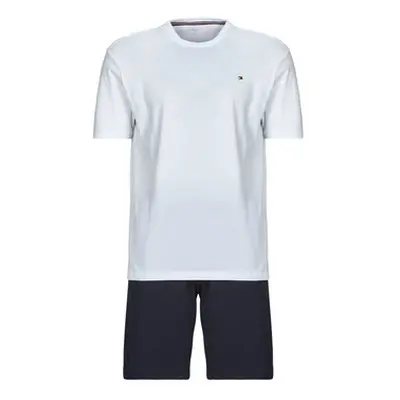 Tommy Hilfiger CN SS SHORT JERSEY SET men's Sleepsuits in White