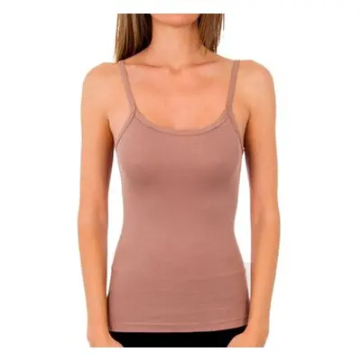 Abanderado 4786-VISON women's Vest top in Beige