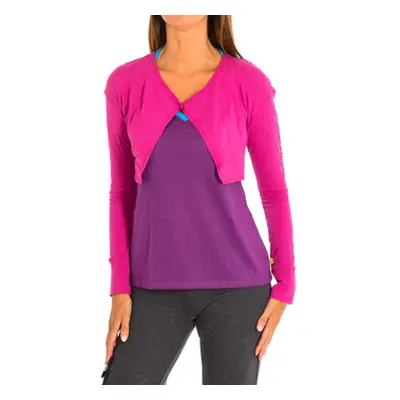 Zumba Z1T00338-FUCSIA women's Jacket in Purple