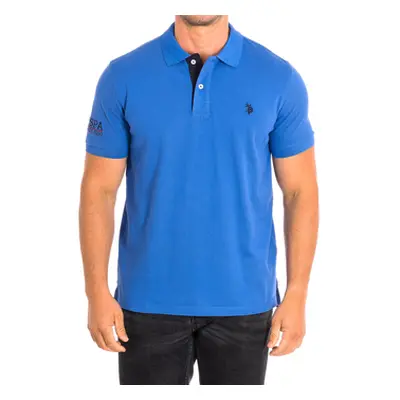 U.S Polo Assn. 64783-137 men's Polo shirt in Blue