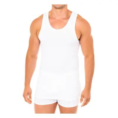 Abanderado A08HU-BLANCO men's Vest top in White