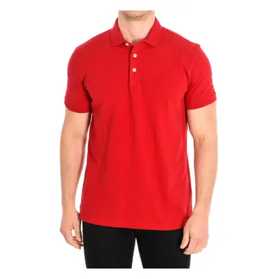 CafÃ© Coton RED-POLOSMC men's Polo shirt in Red