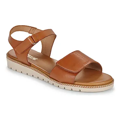 So Size MARA women's Sandals in Brown