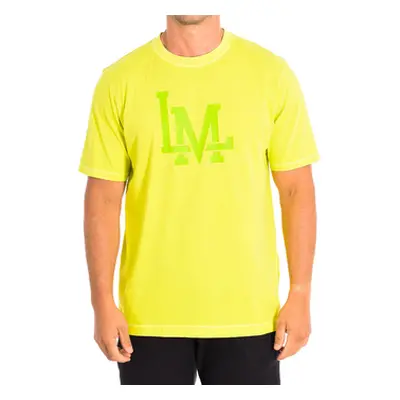 La Martina TMR320-JS330-02090 men's T shirt in Yellow