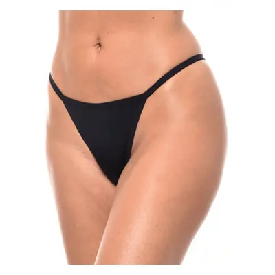 Janira 1033695-NEGRO women's Tanga briefs in Black