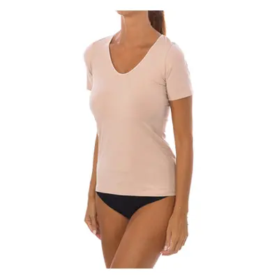 Janira 1045207-DUNE women's T shirt in Beige