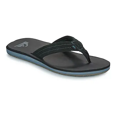 Quiksilver CARVER SUEDE CORE men's Flip flops / Sandals (Shoes) in Blue