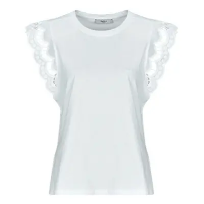 Pepe jeans VIC women's T shirt in White