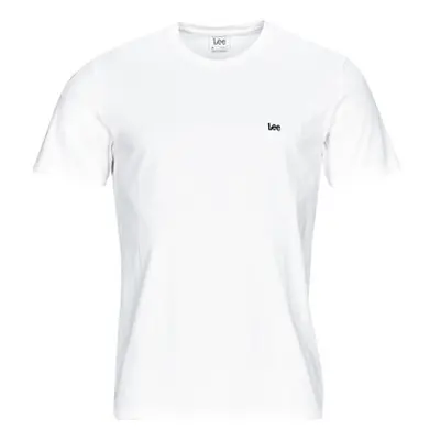 Lee SS PATCH LOGO TEE men's T shirt in White