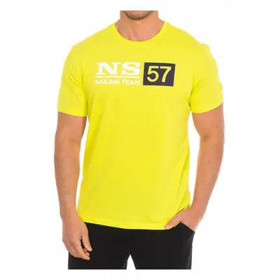 North Sails 9024050-470 men's T shirt in Yellow