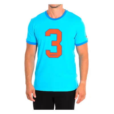 La Martina TMR312-JS206-07116 men's T shirt in Blue