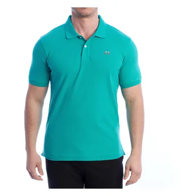 La Martina YMP002-PK001-03123 men's Polo shirt in Green