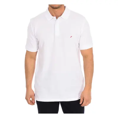 Daniel Hechter 75108-181990-010 men's Polo shirt in White