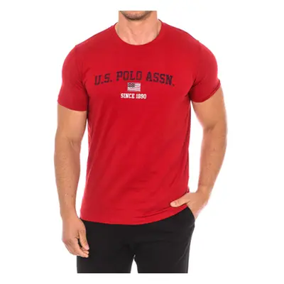 U.S Polo Assn. 66893-256 men's T shirt in Red