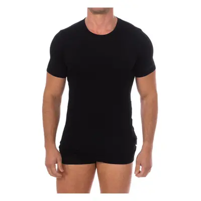 Bikkembergs BKK1UTS03SI-BLACK men's T shirt in Black