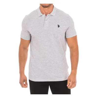 U.S Polo Assn. 67940-188 men's Polo shirt in Grey