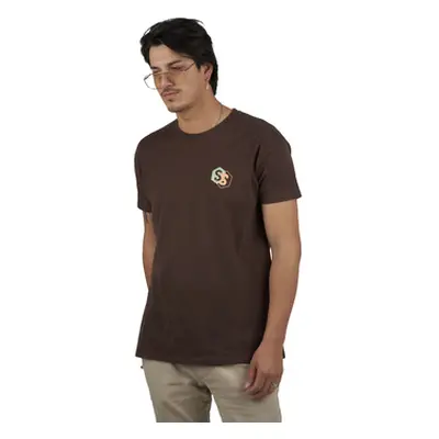 Superb 1982 SPRBCA-2202-CHOCOLATE men's T shirt in Brown