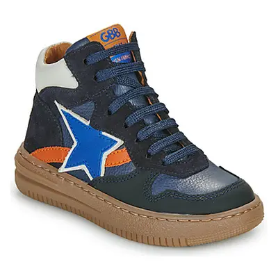 GBB ZHURA boys's Children's Shoes (High-top Trainers) in Blue