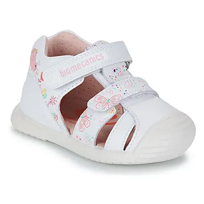 Biomecanics BIOGATEO CASUAL girls's Children's Sandals in White