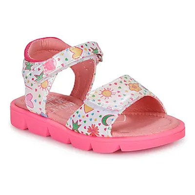 Agatha Ruiz de la Prada MINIS girls's Children's Sandals in White