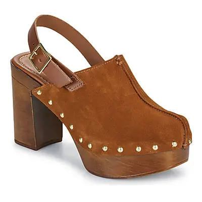 Fericelli MACATA women's Clogs (Shoes) in Brown