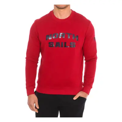 North Sails 9024170-230 men's Sweatshirt in Red