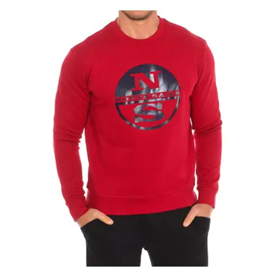 North Sails 9024130-230 men's Sweatshirt in Red