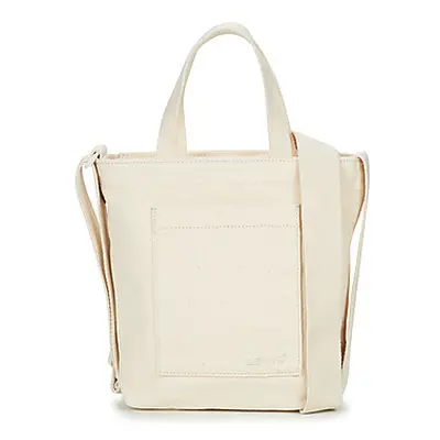 Levis MINI ICON TOTE women's Shopper bag in Beige