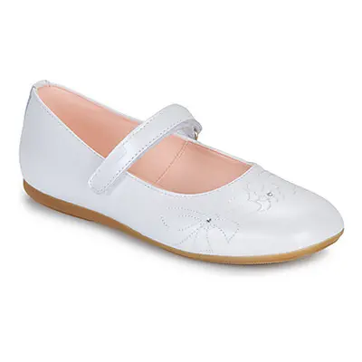 Pablosky LINDA girls's Children's Shoes (Pumps / Ballerinas) in White